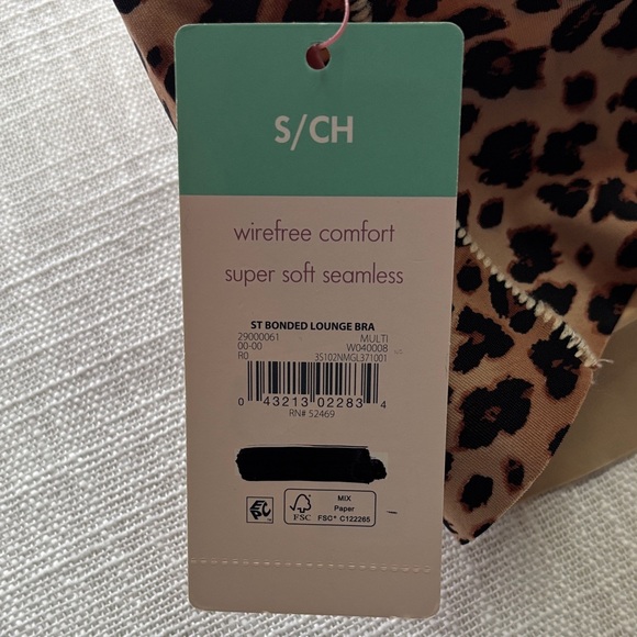 Secret Treasures Wild Leopard Print Bra - Picture 5 of 6